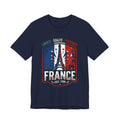 France Eiffel Tower T‑Shirt — Liberté Égalité Fraternité Patriotic Tee