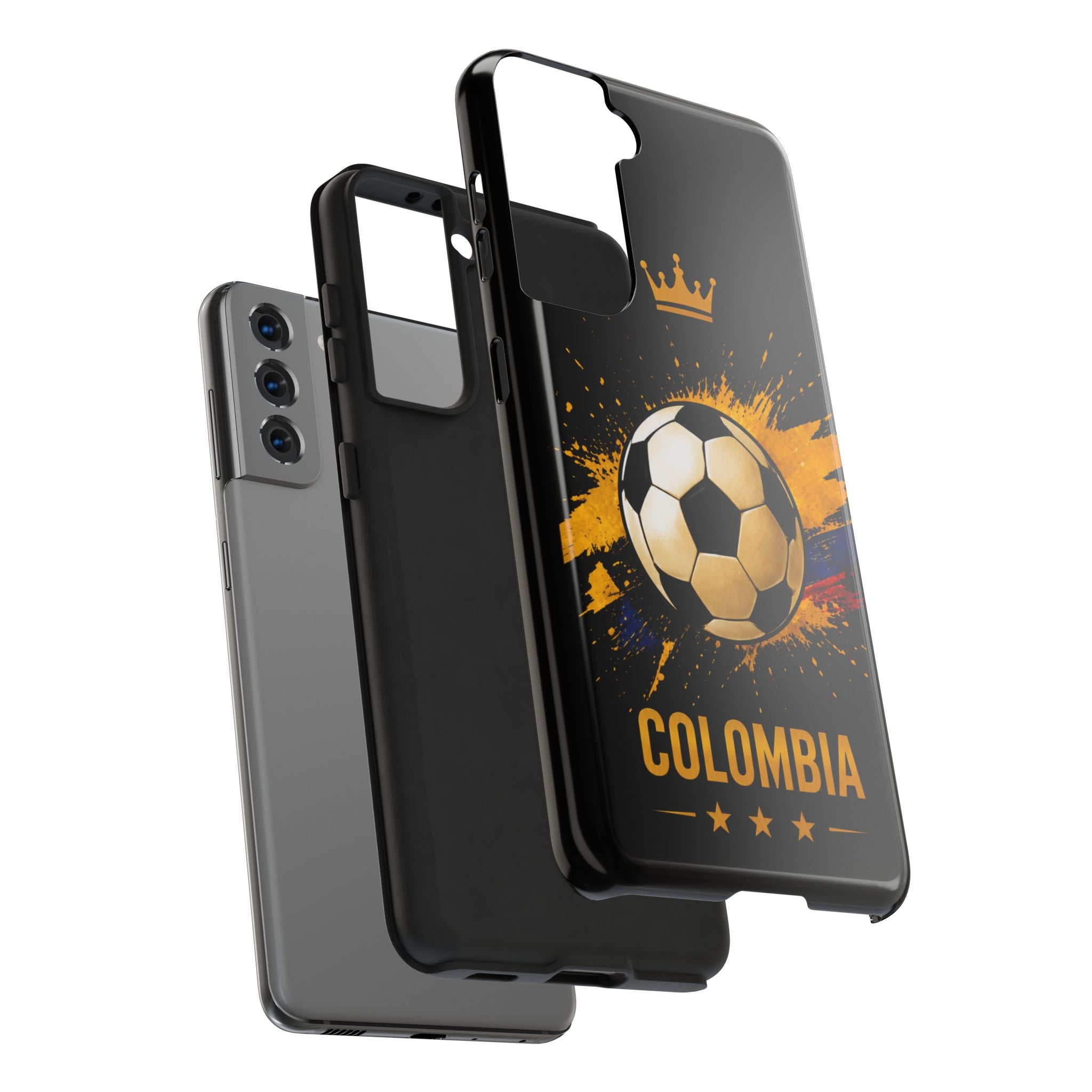 Colombia Soccer Tough Phone Case — Football Fan Protective Cover