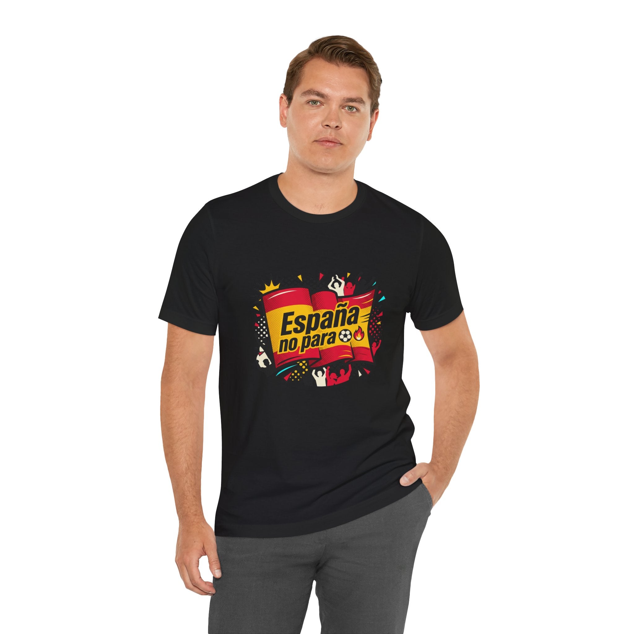 España No Para T-Shirt — Spain Soccer Fan Graphic Tee