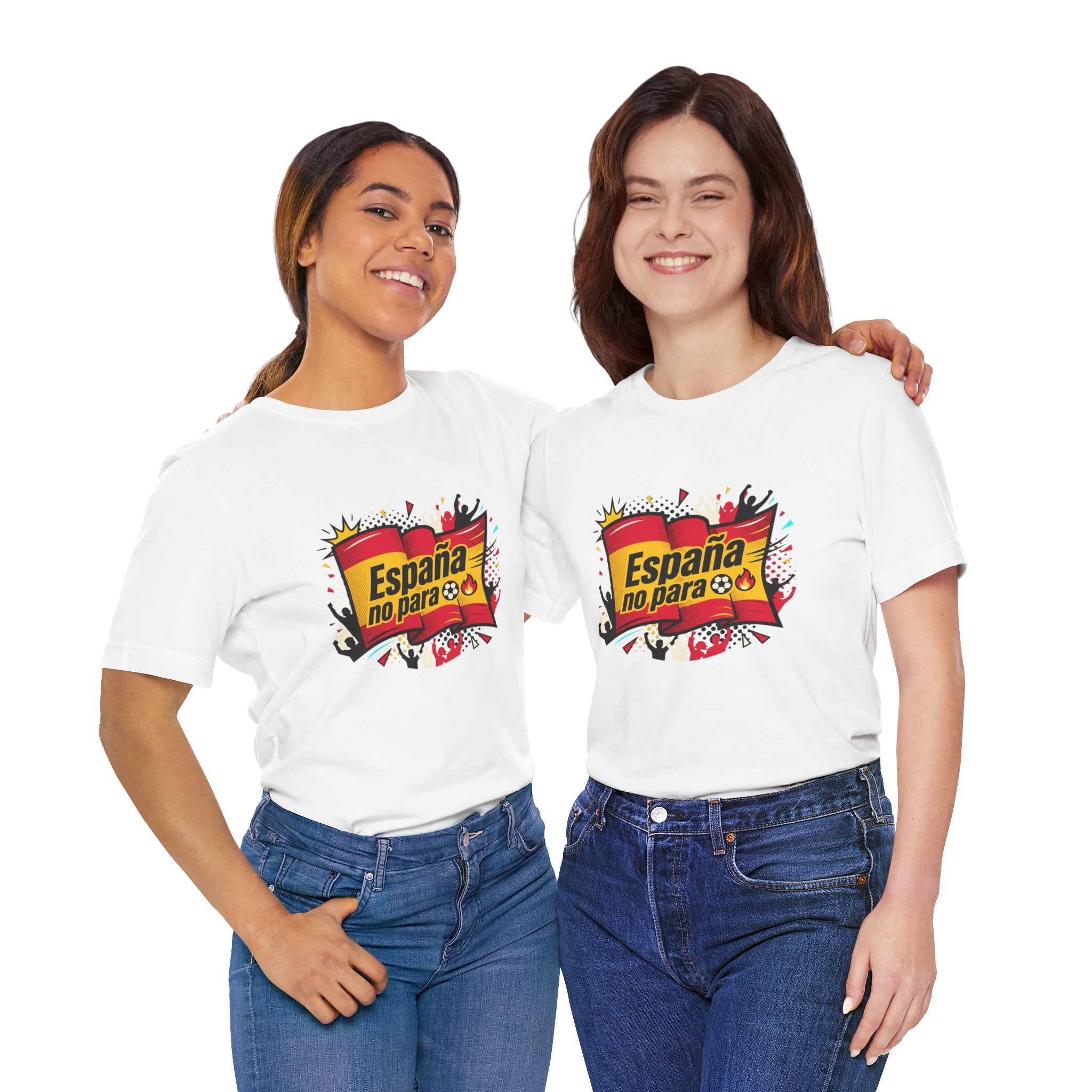España No Para T-Shirt — Spain Soccer Fan Graphic Tee