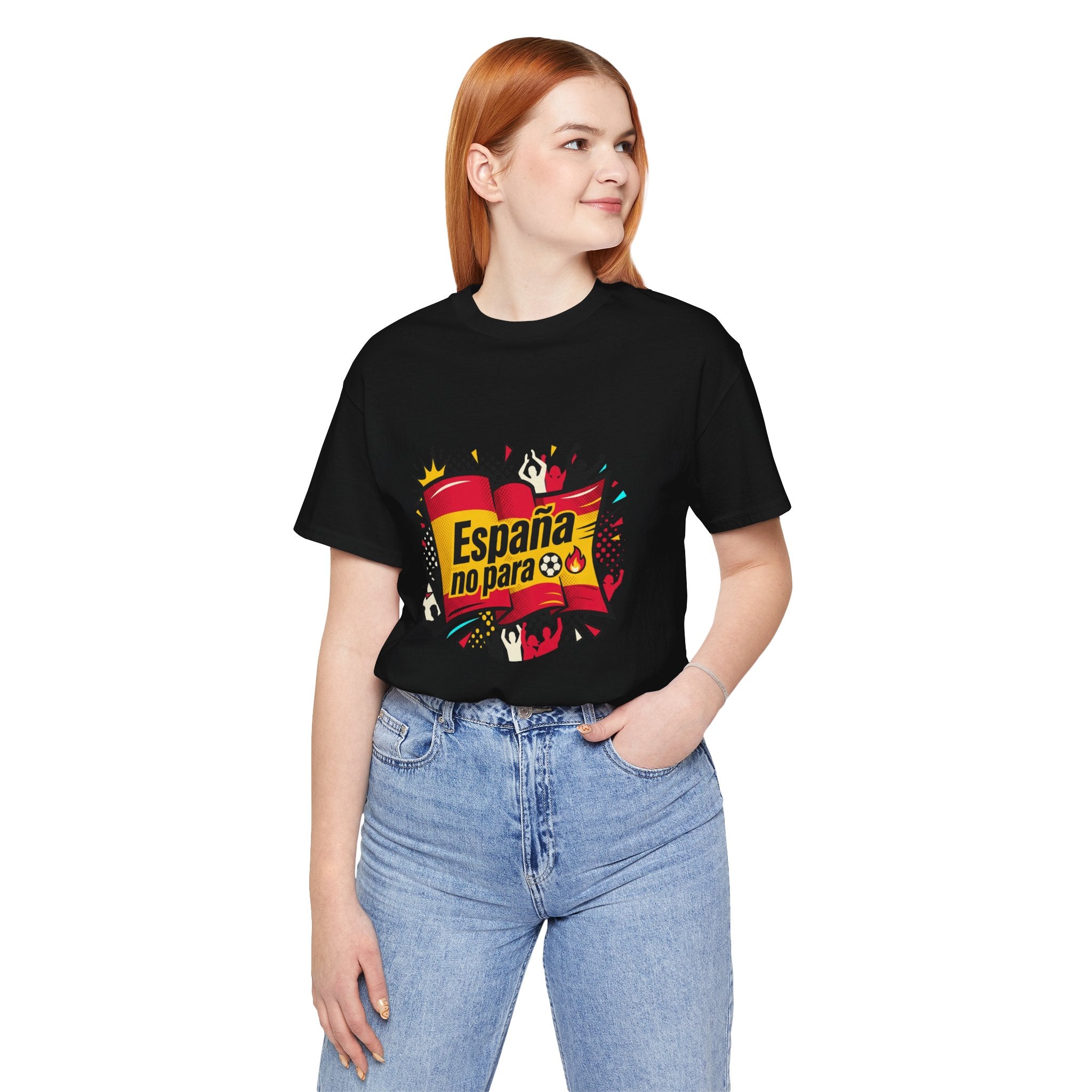 España No Para T-Shirt — Spain Soccer Fan Graphic Tee