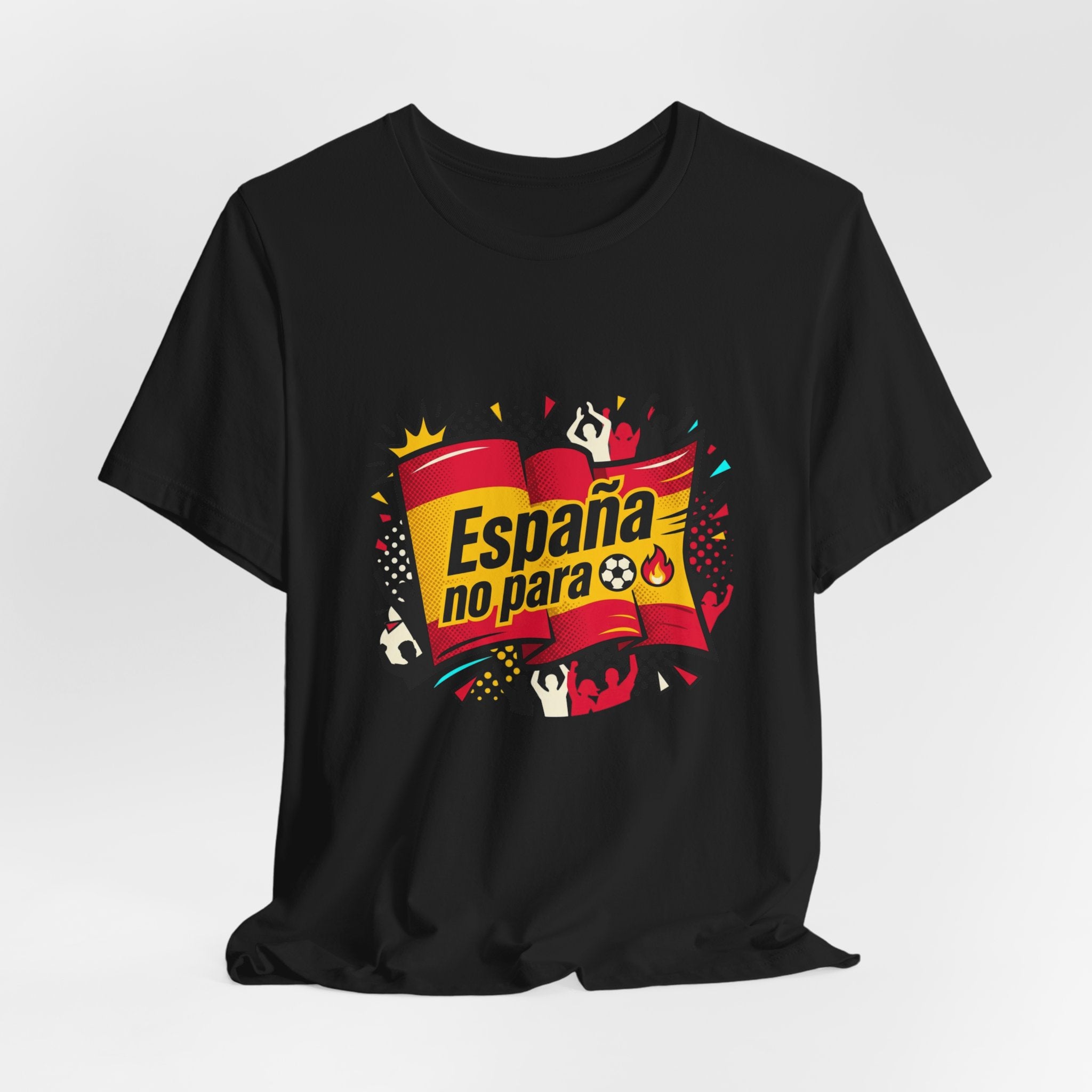 España No Para T-Shirt — Spain Soccer Fan Graphic Tee