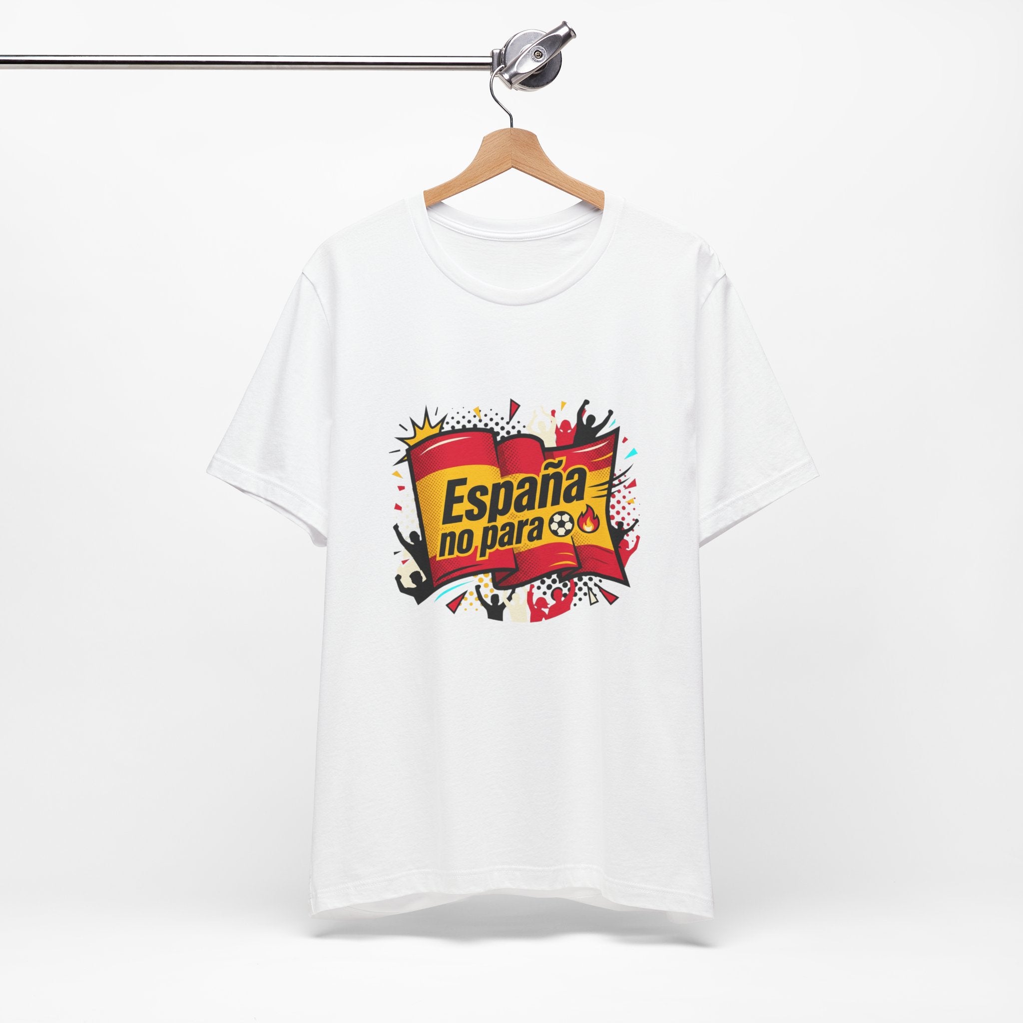 España No Para T-Shirt — Spain Soccer Fan Graphic Tee