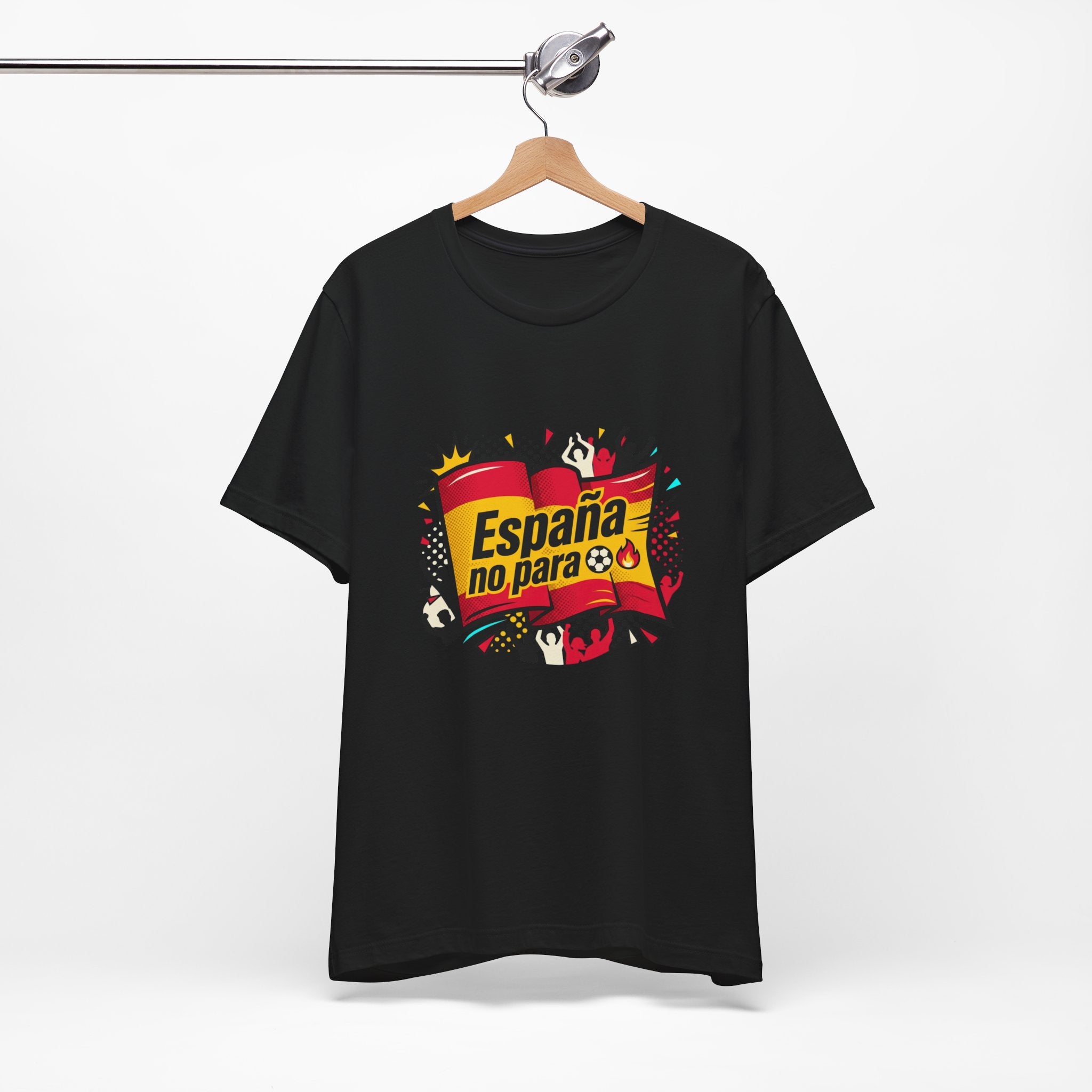España No Para T-Shirt — Spain Soccer Fan Graphic Tee