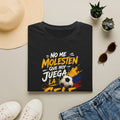 Soccer Fan T-Shirt — "No Me Molesten Que Hoy Juega La Sele" Colombian Flag Design