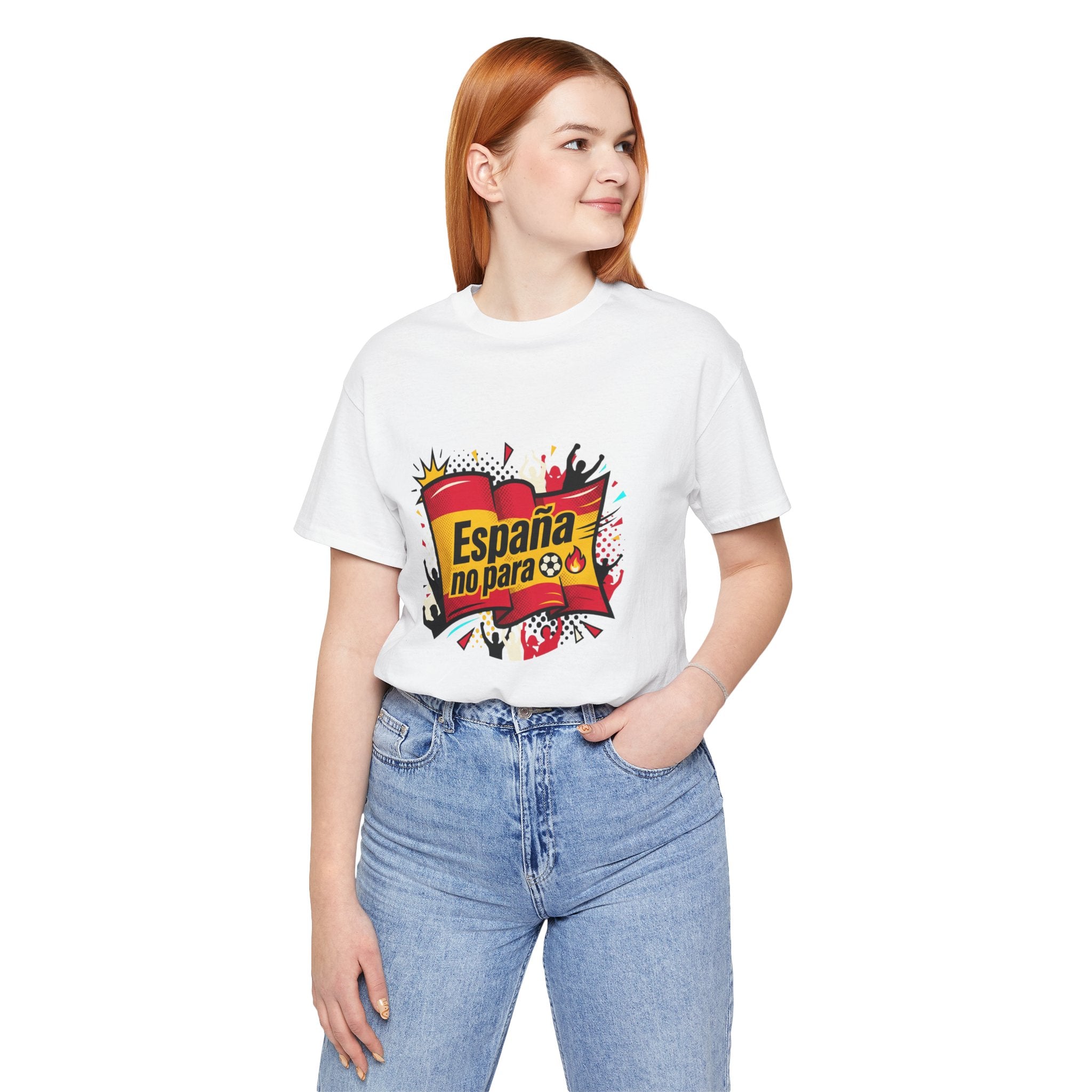 España No Para T-Shirt — Spain Soccer Fan Graphic Tee
